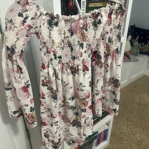 Floral Off-Shoulder Dress